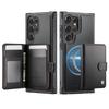 2 in 1 Detachable Card Holder Leather Case for Samsung Galaxy S25 Ultra Edge S24 Plus S23 S22 S21 A56 A16 A36 5G Magnetic Cover