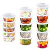 10Pcs Food Storage Box With Lid Clear Food Grade Bpa-Free Freezer Microwave Safe Meal Prep Deli Takeaway Food Packing Container