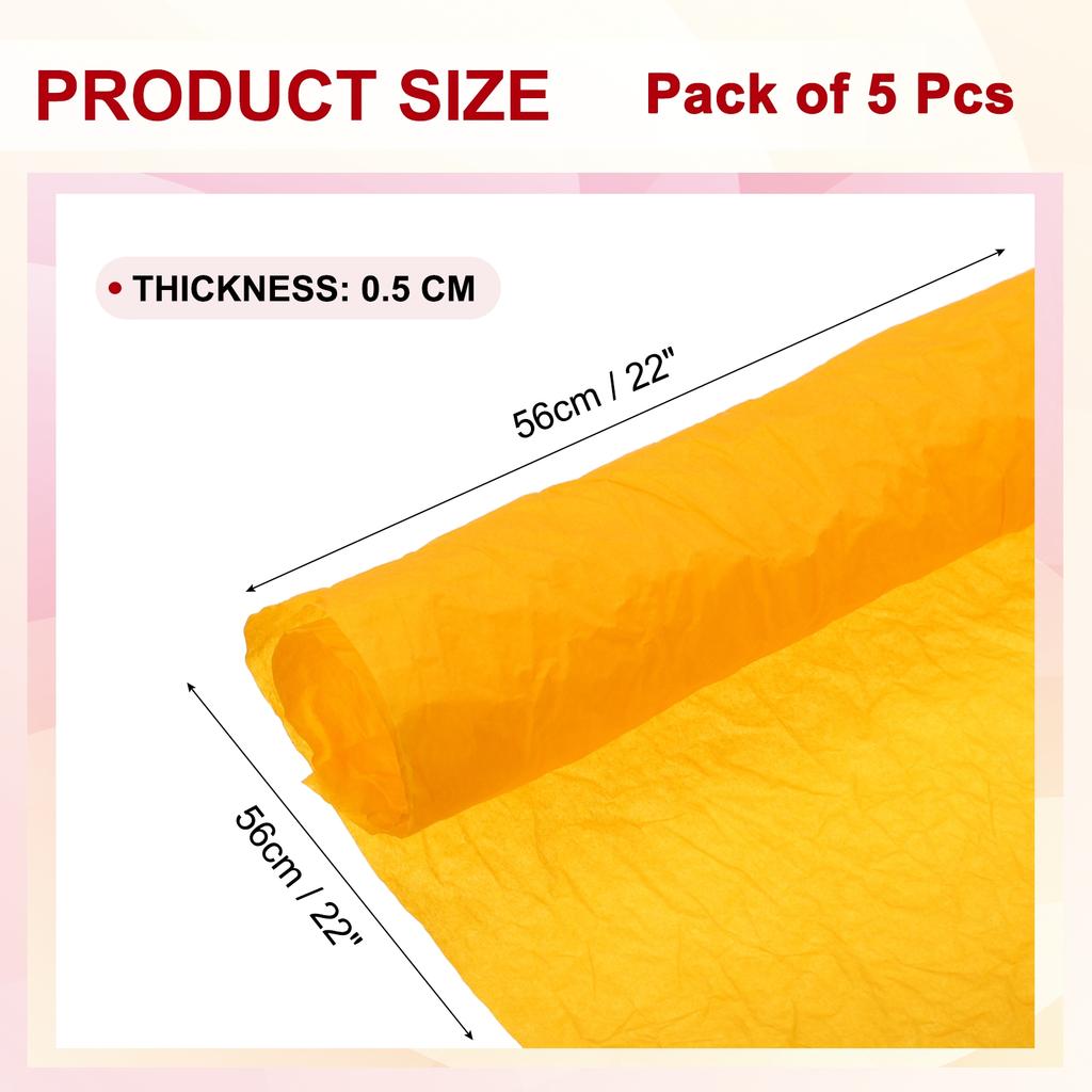 5pcs Flower Wrapping Paper Waterproof Bouquet Wrapping Paper Gift Wrapping Paper Birthday Wedding Ceremonies Paper Sheet