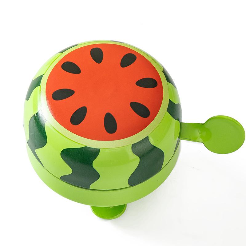 Non-Toxic Kids Bike Bell Cartoon Mountain Bike Scooter Children'S Bikes Bell Watermelon Strawberry Pattern Bikes Equipment