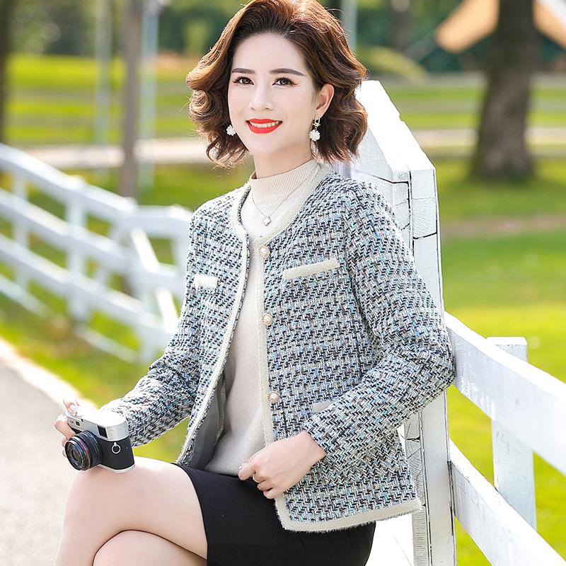 Hengyuanxiang Herbst 2025 Stilvolle Jacke für Frauen mittleren und höheren Alters