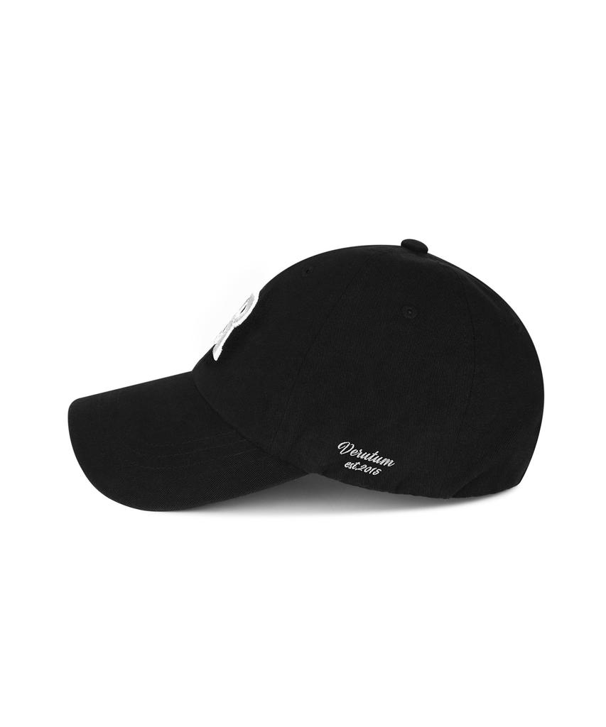 VERUTUM Vrt Initial Ball Cap Black R