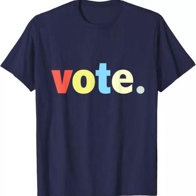 Wählen Retro Stil Lustiges Design für Wahlen 2024 T-Shirt