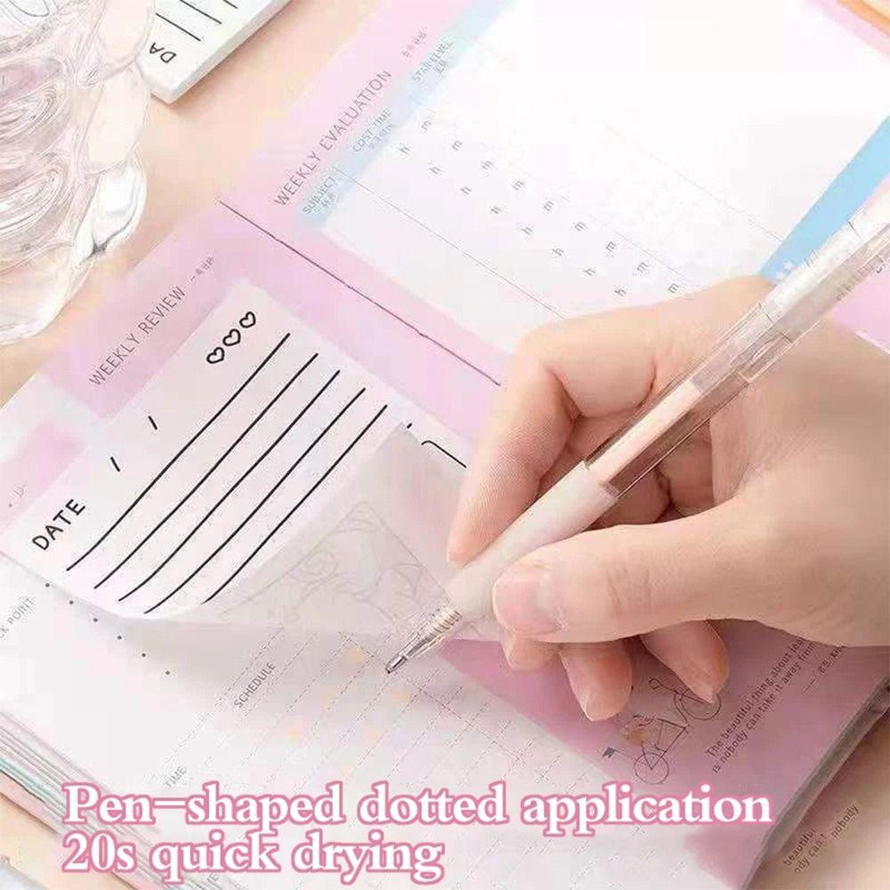 Large-capacity Glue Pen High Viscosity Double Sided Adhesive Dispensing Pen School Office