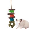 Gerbil Chew Toys Wooden Hamster Chews Oral Care Teether Funny Pet Supplies Hamster Toy For Ferrets Degus Guinea Pigs Chinchillas