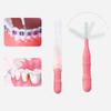 40Pcs Interdental Brush Tooth Dental Interdental Brush Toothpick Dental Floss Toothpick Braces Oral Care Cleaning Tool
