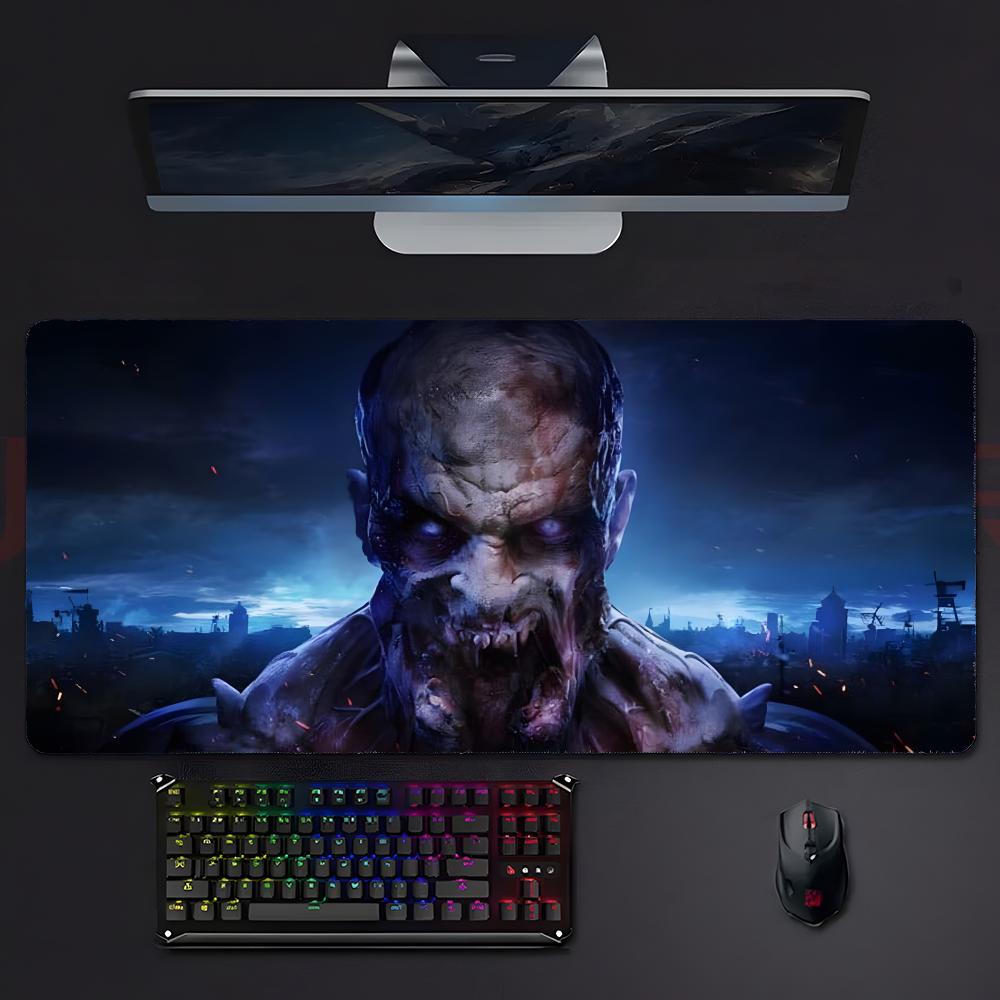 Game Survival Ddying Light Mouse Pad Large Gaming Mousepad With Stitched Edges Thickened Desk Mat Pc
