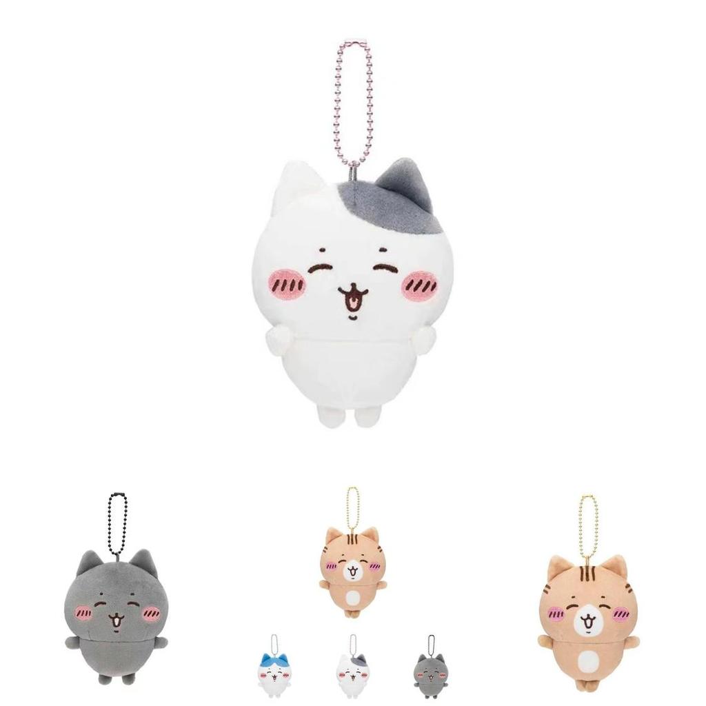 Adorable Plush Toy Charm Japanese Style Jiyi Kawaii Bear And Cat Friends Series Soft Bag Pendant