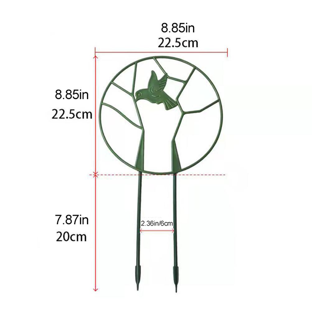 

Bird Garden Trellis for Climbing Plant Round Plant Vine Trellis Iron Support Frame with Rustproof Coating Plants