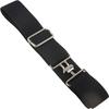 Elastic Equestrian Belt With Shark Buckle For Men And Women Adjustable Length For Horse Riding And Outdoor Activity