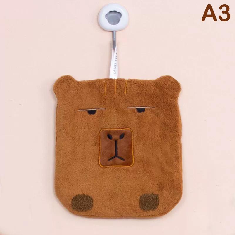 Высокоэффективное полотенце для мытья посуды, супервпитывающее, милая капибара, ручное полотенце, бытовое, из микрофибры, кухонное полотенце