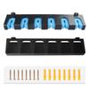Horizontal Rod Rack,Fishing Rod Stand,Soft Wear-Resistant Rod Rests Holders,Vertical Rod Holder Secure Storage For 6 Fishing Rod