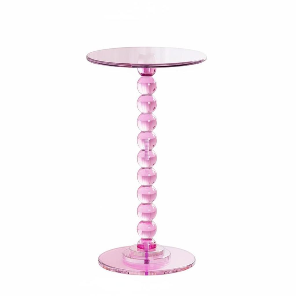 Contemporary Circular Side Table Nordic Style Round End Space-Saving House