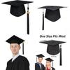 Academic Graduation Cap With Large Brim For College And Graduations University