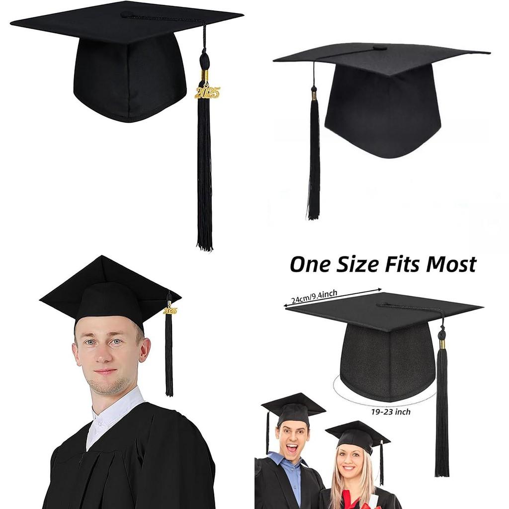 Academic Graduation Cap With Large Brim For College And Graduations University