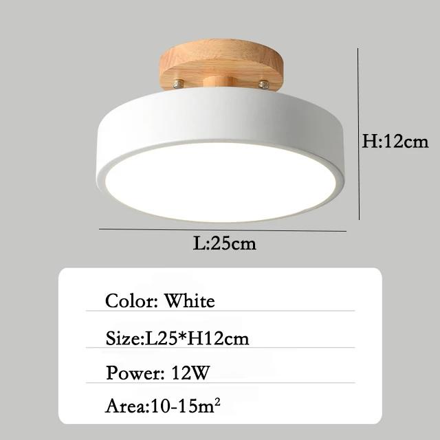 Nordic Simple LivingRoom Affordable Luxury Chandelier Macaron Creative Art Hall  Restaurant Wood  Ceiling Lighting  LED