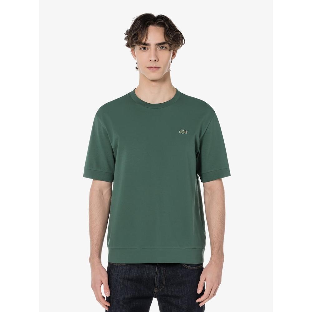 

LacoSTe Men S OverfiT OTToman Solid T ShirT Th542e 54g 316 q2nTh542e 54g316 003