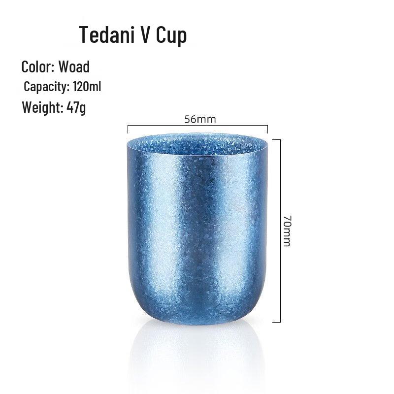 Changqi Titanium Double-Wall Insulated Portable Beer & Beverage Cup