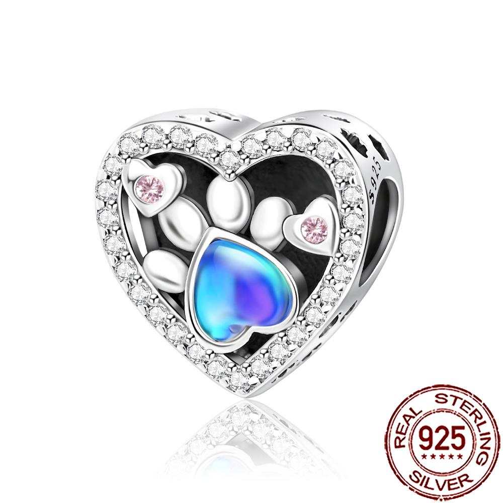 New Charms Copper Sparkling Mum Mother Family Love Heart Beads Fit Original Bracelet Necklace Diy Jewelry