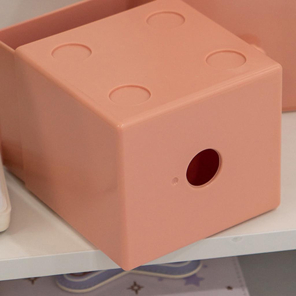 Desktop Storage Box PS    able Desk   Building Block with Drawer for Home Dorm School   Supply Accessory