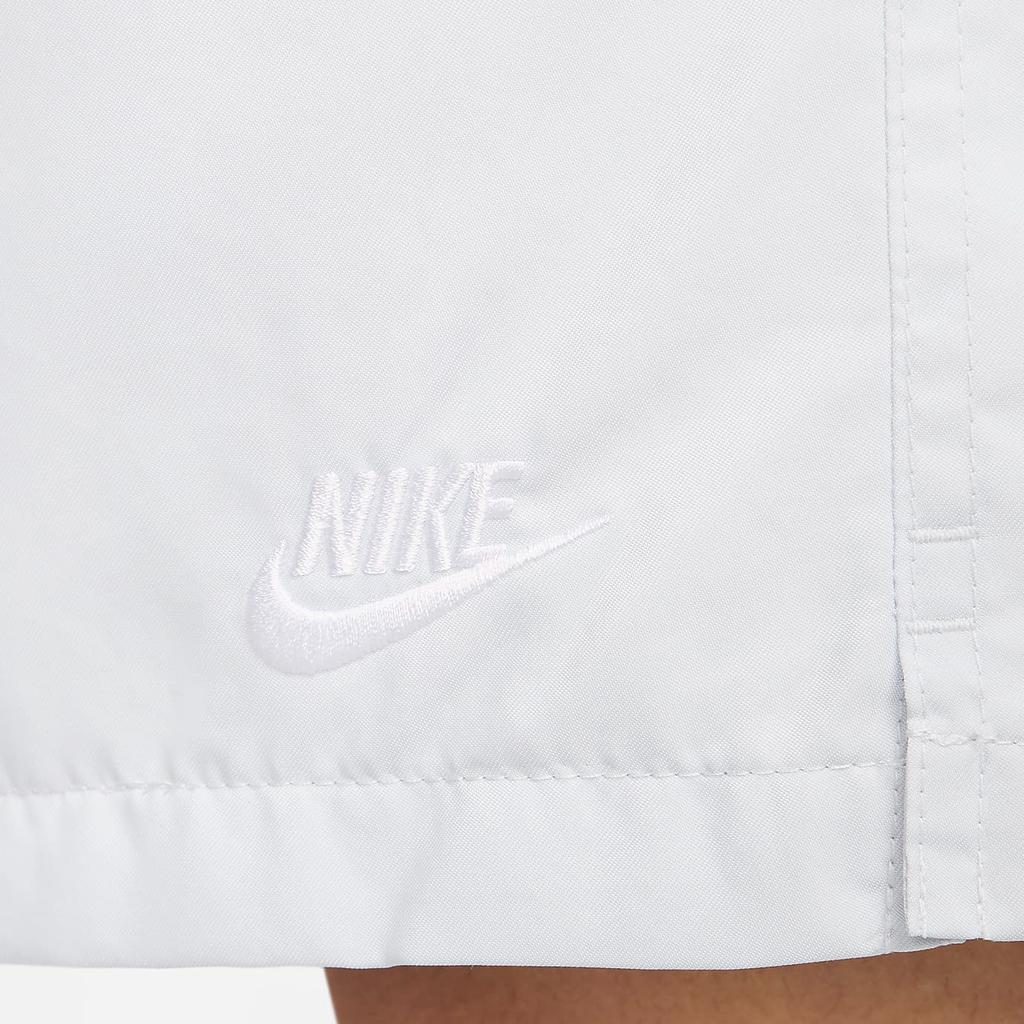 Nike Logo Embroidered Lace-Up Woven Casual Shorts Men shorts White FN3308-043