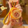 Bread Hat Toast Capybara Plush Keychain With Cartoon Pendant Bag Decoration Gift