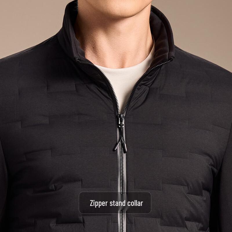 Antonio Men's Lightweight 80% Down Stand Collar Jacket
