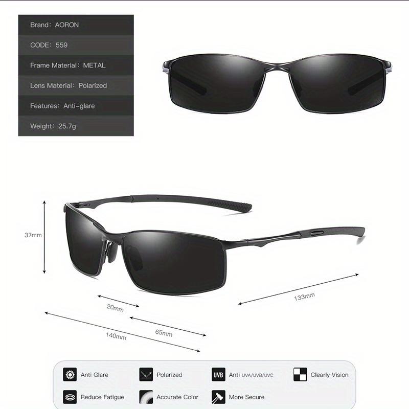 Photochromic Sunglasses Men Women Driving Mirror Sun Glasses Metal Frame Male Driver Safty Goggles Anti-Glare Sunglasses