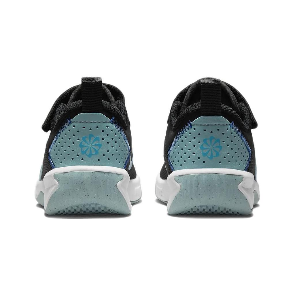 Nike Omni Multi-Court PS Black Blue Lightning Kids Sneakers Ocean-Bliss Racer-Blue DM9026-005