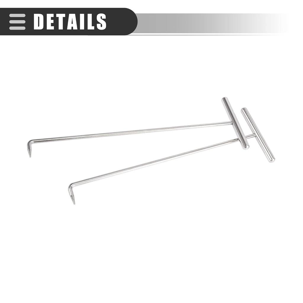 Motoforti Car Instrument Cluster Removal Hook, Pulling Tool, for Mercedes-Benz for AMG GT 2017-2019, W140589023300, Silver Tone, 2pcs