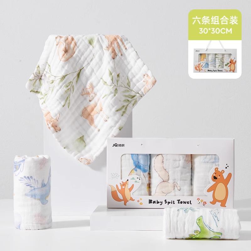 

Детское маленькое квадратное полотенце Детское полотенце Чисто хлопковая марля Слюнявчик Детское полотенце для лица Новорожденное супермягкое квадратное полотенце