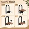 Wall-Mounted Multi-Layer Plant Stand: Succulent & Herb Shelf for Balcony or Indoor Display