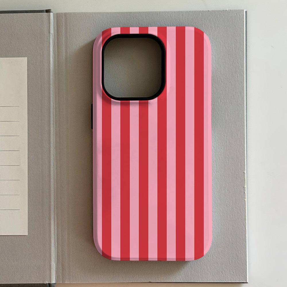 Luxury Polka Dots Phone Case for iPhone 17 16 15 14 13 12 11 X XS XR XSMAX 7 8 Air Pro Max Plus Luxury Double-layer Back Cover