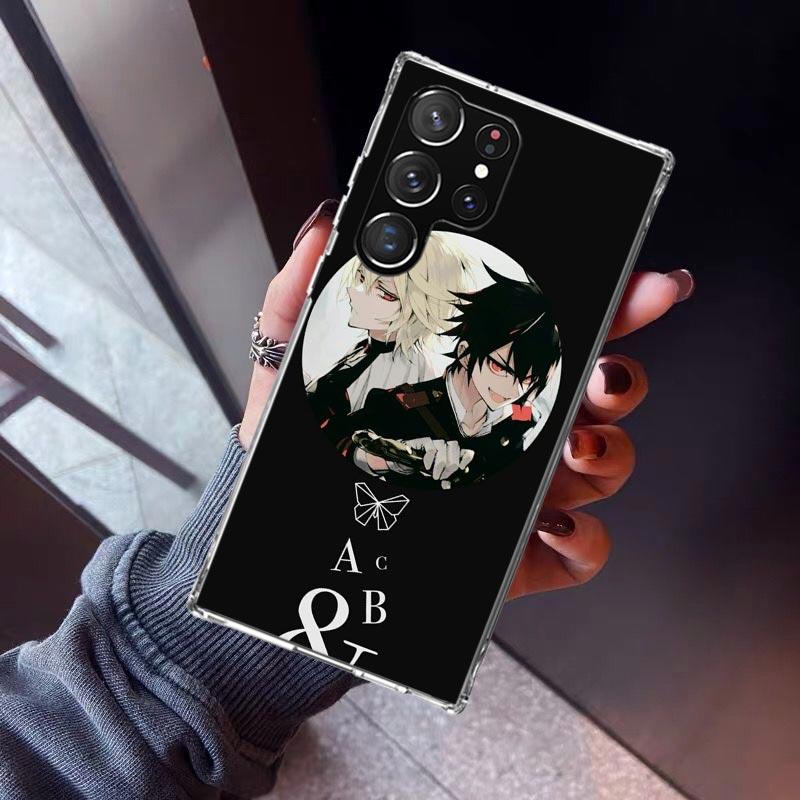 

Seraph Of The End Phone Case For Samsung Galaxy S23 S24 S25 Edge S26 Ultra S22 + S21 Plus S20 FE Cover Silicone Print Shell Gala Samsung S23 Ultra
