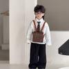 Classic Color Solid Childrens Backpack Breathable And Modern Design Ideal For Everyday Use
