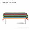 Mexican Party Supplies Carnival Carnival Independent Paper Plates Paper Cups Tissue Tablecloths Atmosphere Decorative Supplies