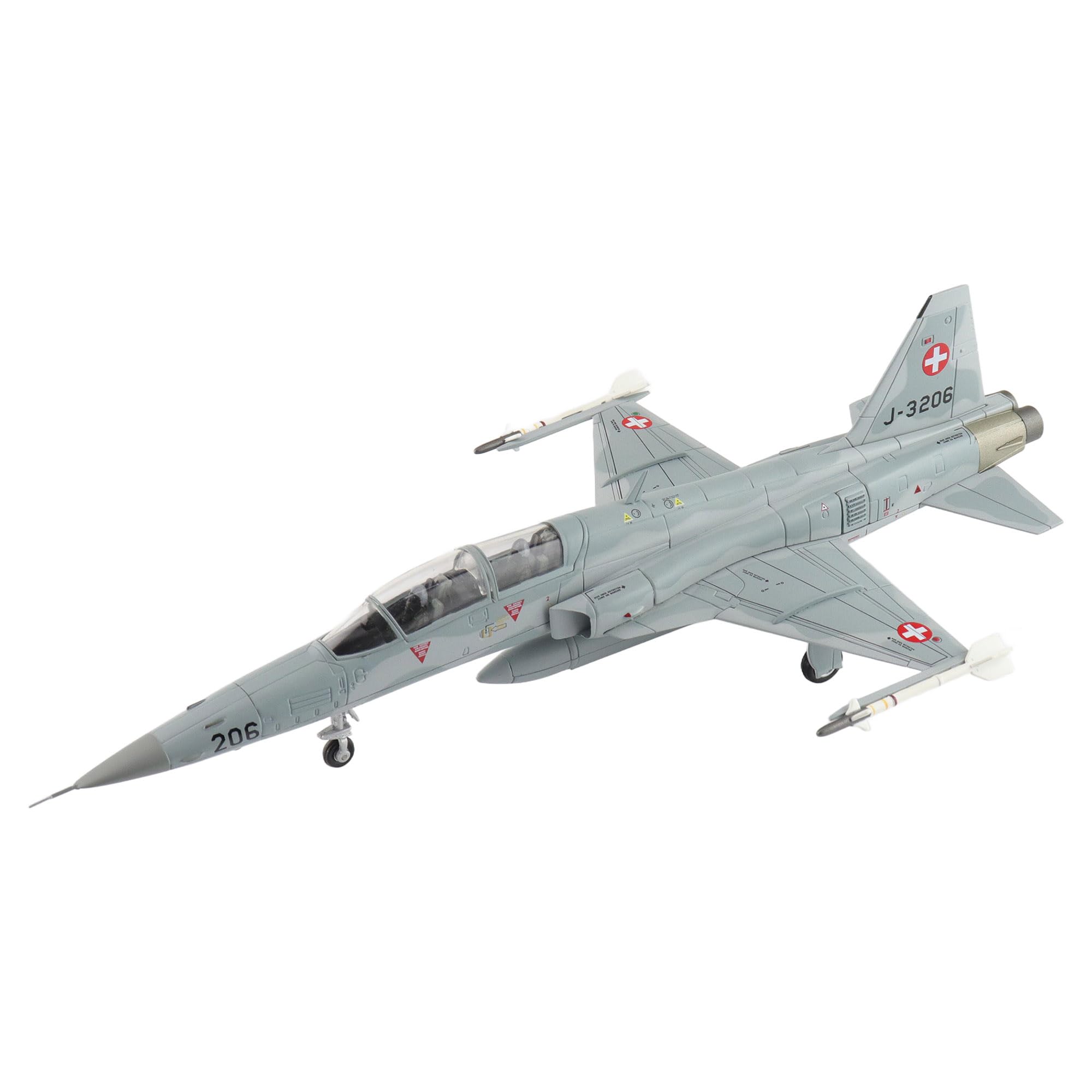 

HOBBY MASTER Tiger 2 ВВС Швейцарии 6-я эскадрилья Готовое изделие HA3380 1/72 F-5F