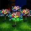 NEW 8-Modes Solar Firework Lights 420 LEDs - Multicolor Warm White IP65 Ideal for Garden, Patio, Walkway, Party, Wedding Decor