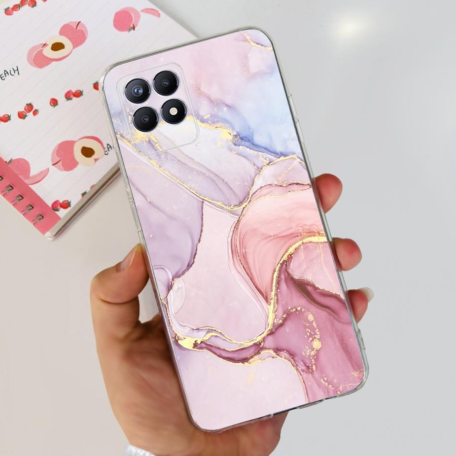 For Realme 8i Case Realme 8 Pro Cute Cartoon Cover Clear Silicone Soft Phone Case For Realme8 Pro Realme 8 5G 8i Back Cover Bags