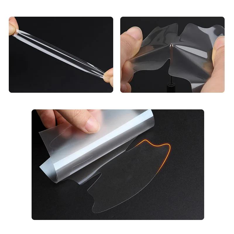 2025 Hot 8pcs Transparent Car Door Handle Protector Stickers Protection Film For Skoda S Kodiaq Octavia 2 3 Yeti Karoq Rapid Fab