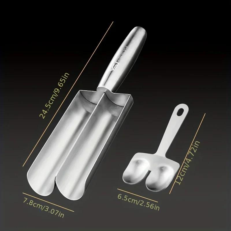 Manual Meatball Spoon Effortless Fish Balls Easy-Release Non-Stick Meatball Maker Set -Ideal Kitchen Accessories Cooking Tools