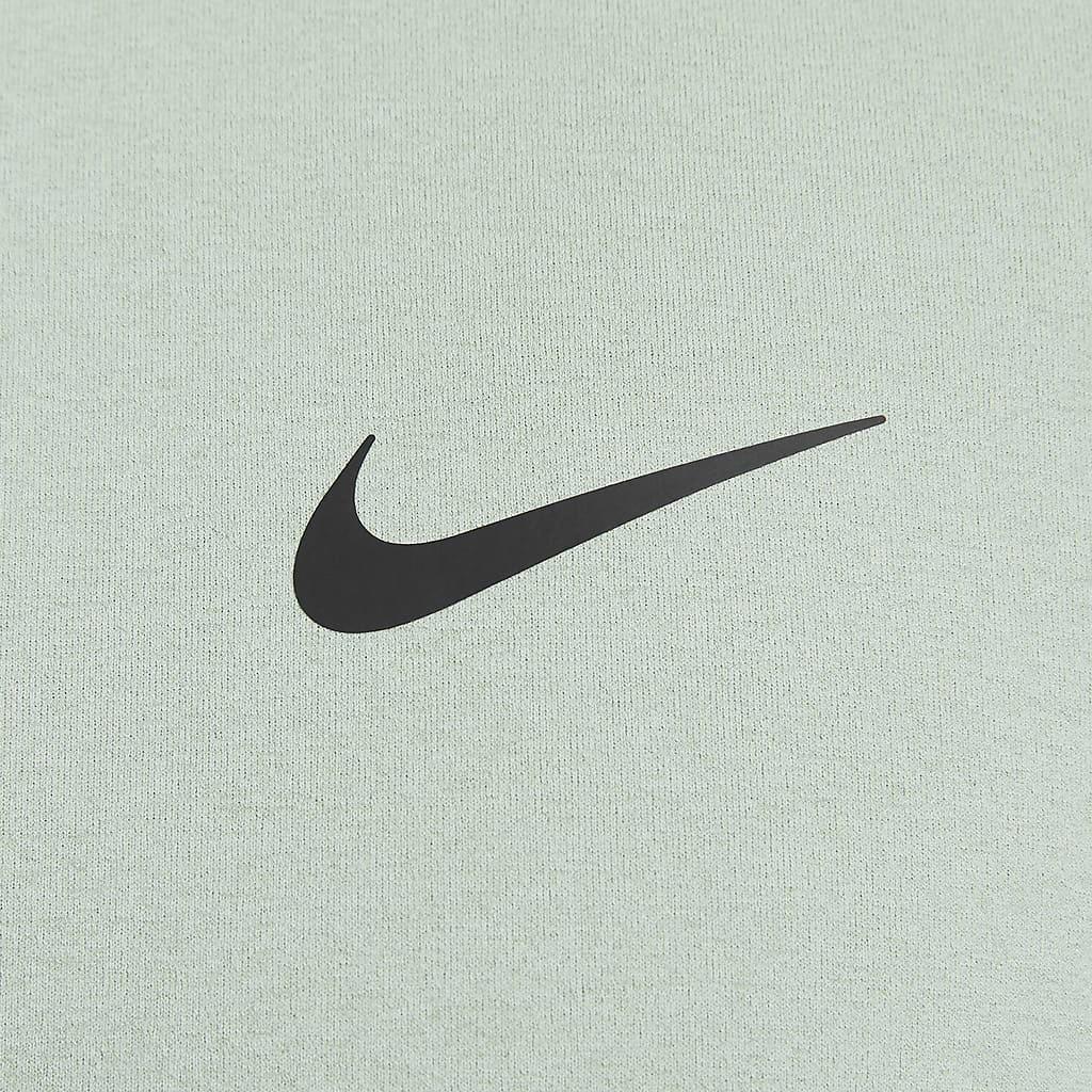 Nike Dri-Fit UV Soft Comfortable Crew Neck Long Sleeve T-Shirt Men Tops Light-Green FB8584-370