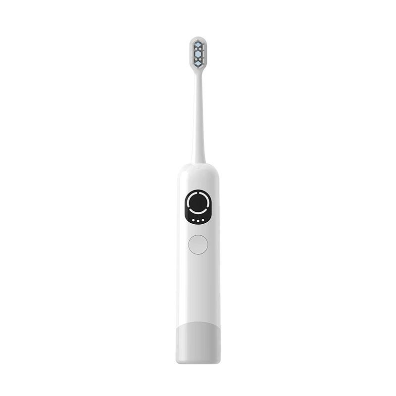 Cepillo de dientes eléctrico recargable con vibración suave para limpieza profunda y cuidado bucal