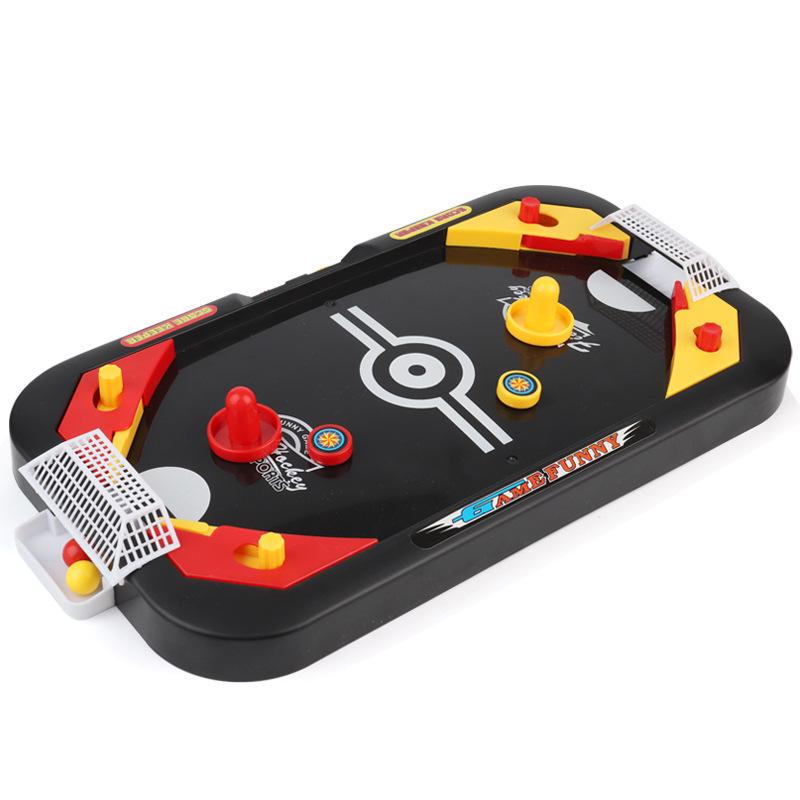 Children's Ice Hockey & Curling Tabletop Game - Parent-Child Interactive Sports Toy