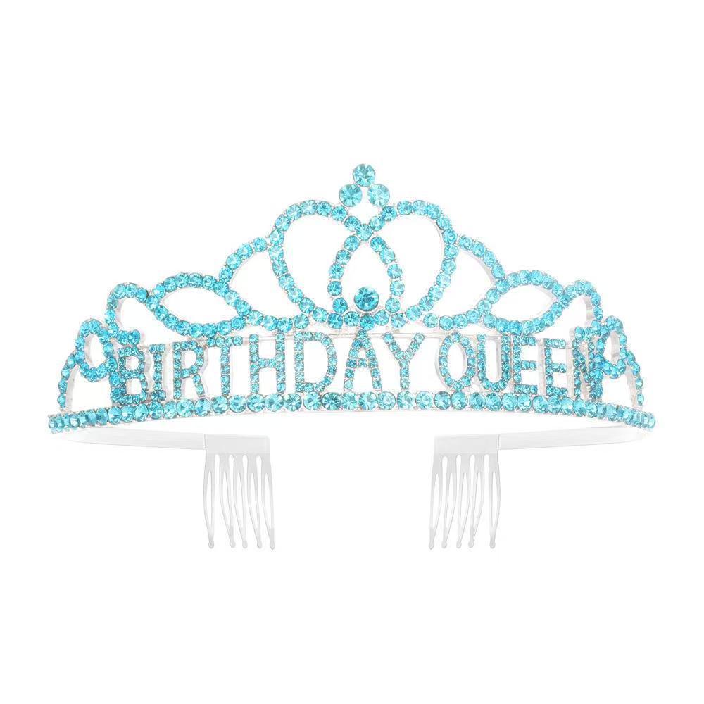 Birthday Princess Crown Queen Heart Party Headwear