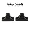 Accessories Clips Black For Porsche 924 944 968 Front Brand New