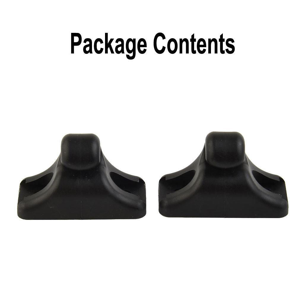 Accessories Clips Black For Porsche 924 944 968 Front Brand New