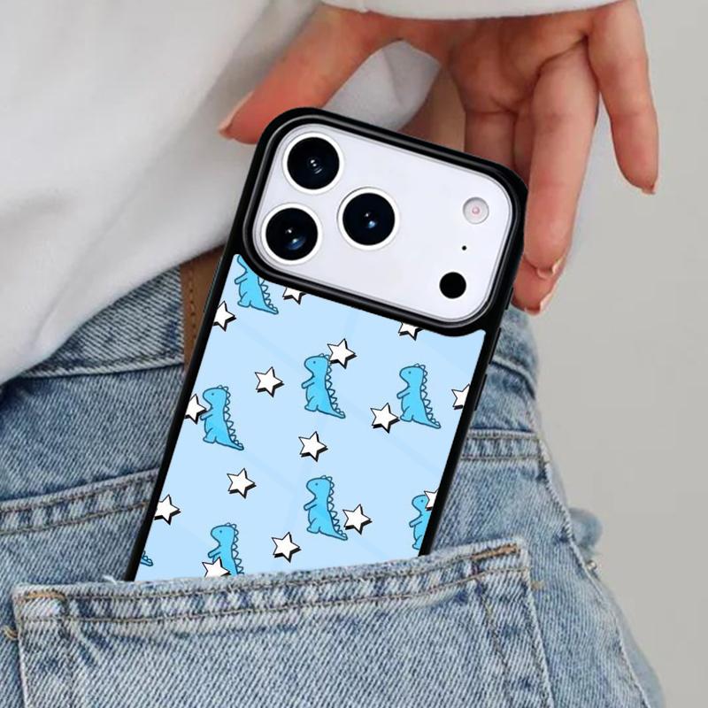 Süße Dinosaurier Baby Handyhülle für iPhone 16e 15 14 13 12 17 Pro Max Plus Air 17pro Hülle Coque
