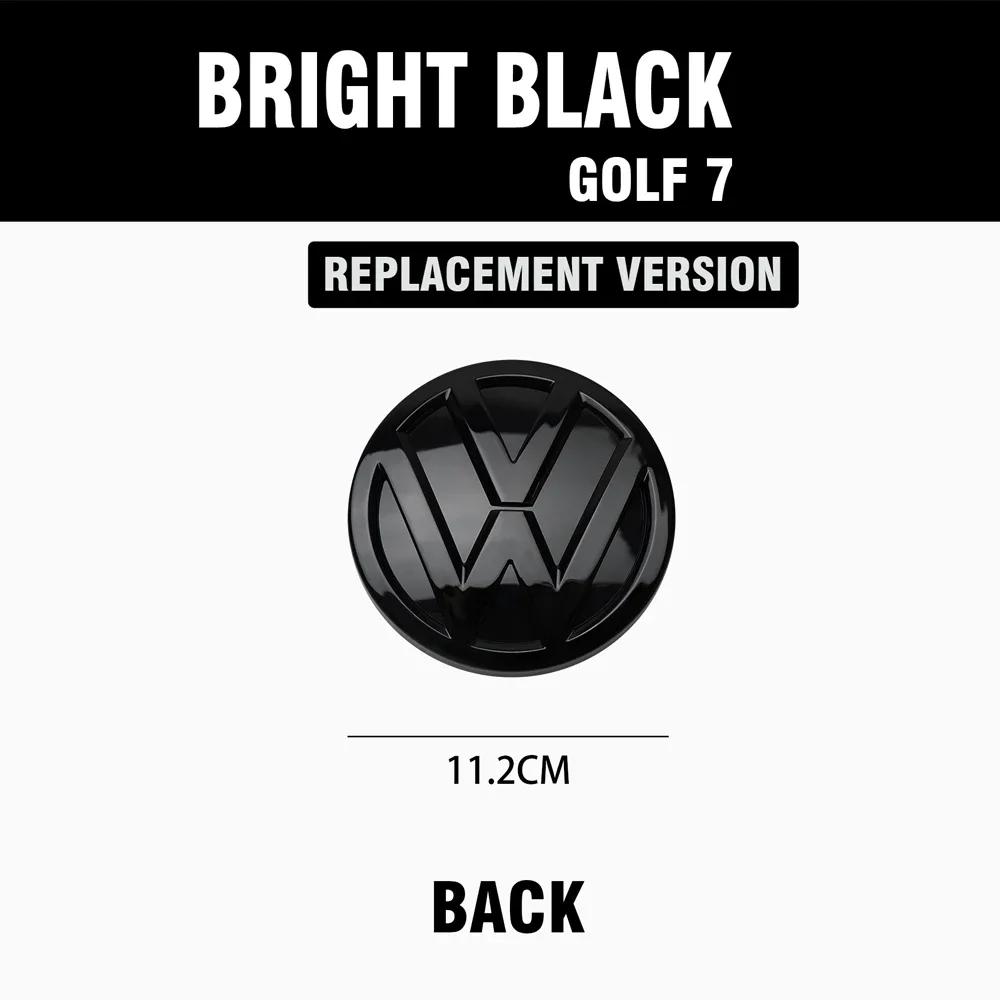 For VW VOLKSWAGEN New 1/2Pcs Car Front Bonnet Grill Rear Trunk Emblem Logo Cover Replacement Badge For Volkswagen VW Golf 7 MK7