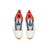 Anta Mid top Performance Basketball Shoes Men's White Blue Yellow 91941181-2